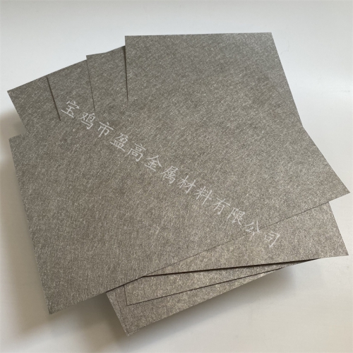 制氫鈦纖維燒結氈