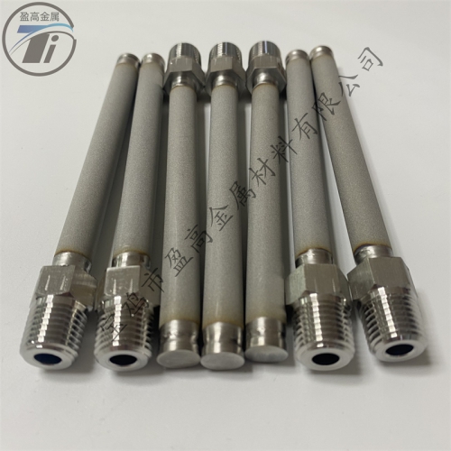 φ10*100規格不銹鋼粉末燒結濾芯